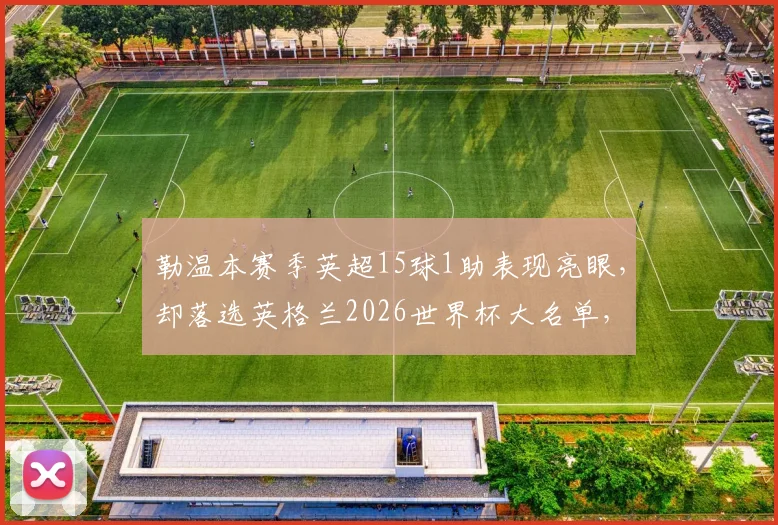 勒温本赛季英超15球1助表现亮眼,却落选英格兰2026世界杯大名单,索斯盖特选人引热议